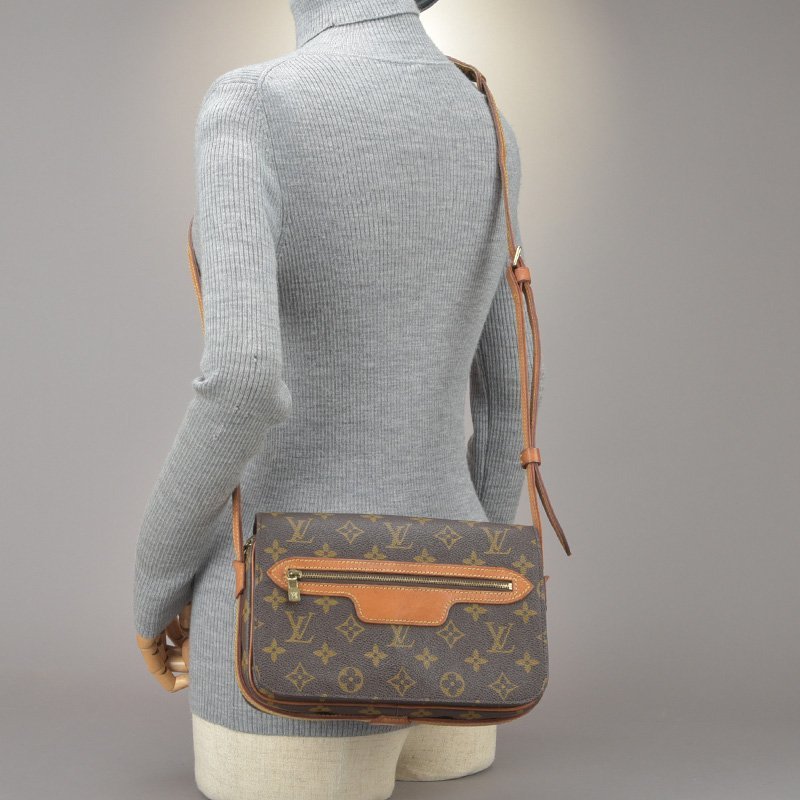 1 jpy beautiful goods Louis Vuitton Saint-German 24 shoulder bag monogram M51210 * inside betta less pochette diagonal .. Cross body bag Mb.g