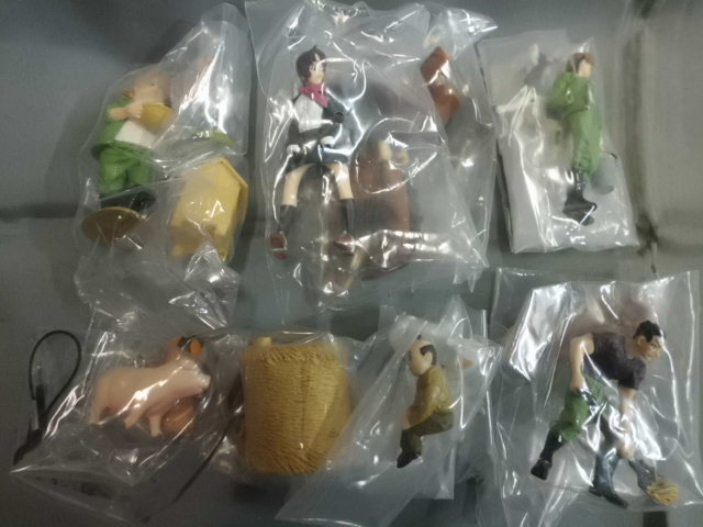 海洋堂 カプセルQ キャラクターズ エゾノー・グラフィティ 全6種セット 袋未開封品 銀の匙_画像2