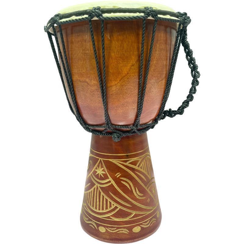 ジャンベ 民族楽器 打楽器 太鼓 2個セット アンティーク_画像4