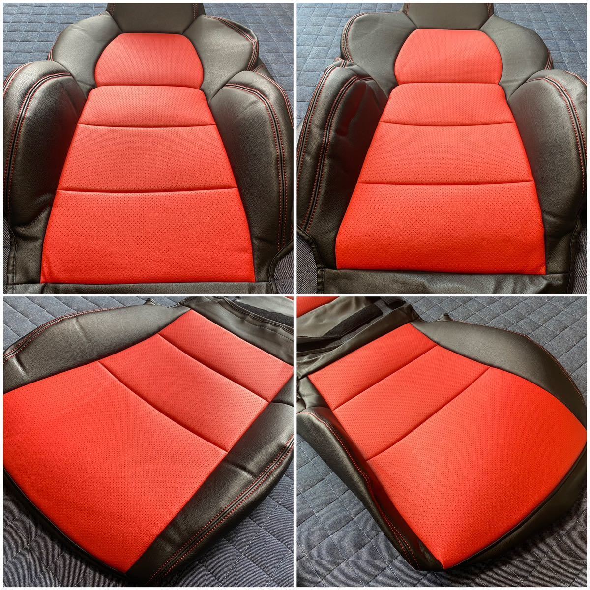 s660 専用 シートカバー 黒・赤 jw5 オートウェア Autowear s660 ホンダ _画像4