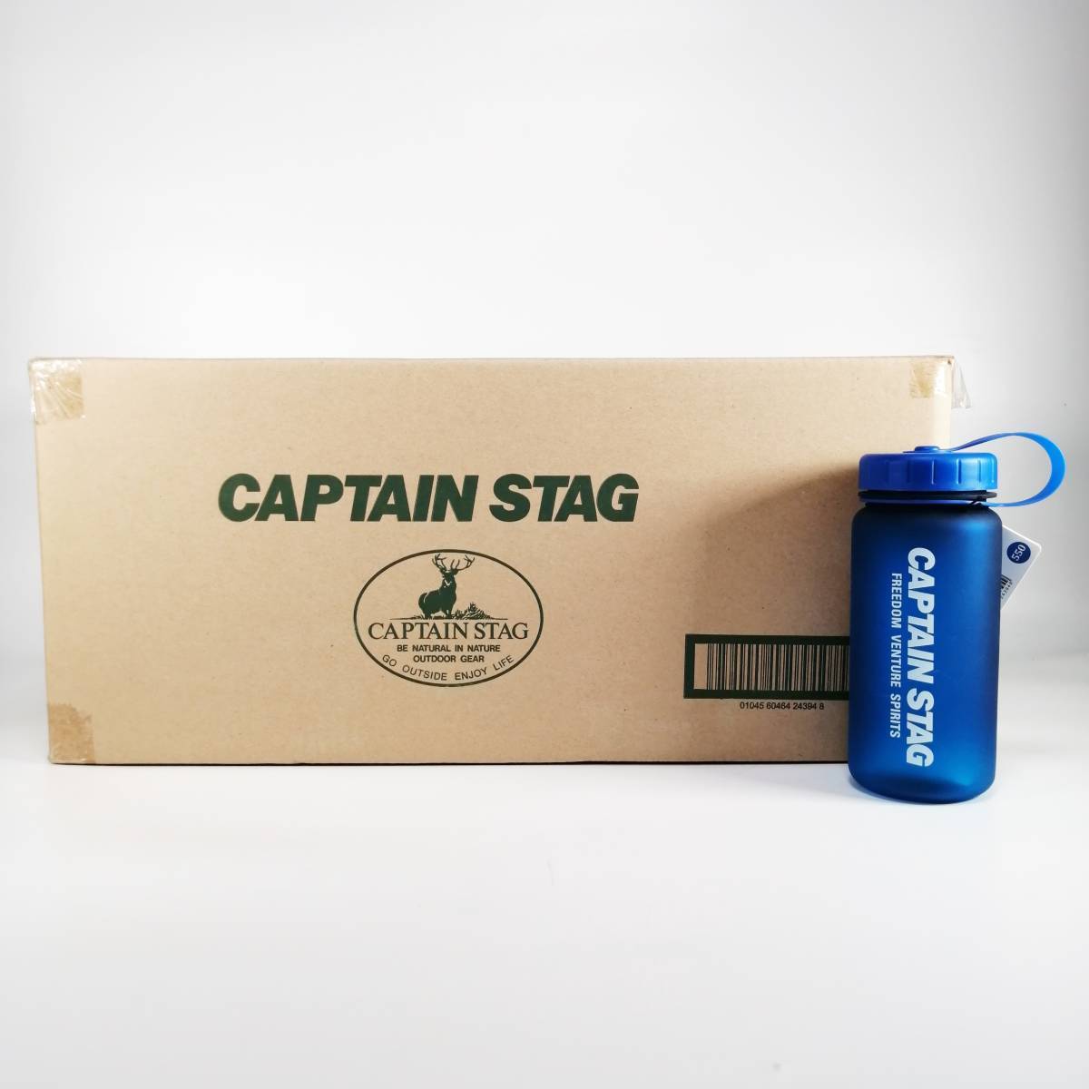 まとめ 24点 未使用 CAPTAIN STAG ウォーターボトル550 UE-3262 ブルー 水筒 プラスチックボトル 【アウトレット品】 22 00324