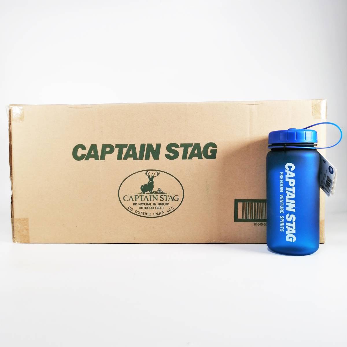 まとめ 24点 未使用 CAPTAIN STAG ウォーターボトル550 UE-3262 ブルー 水筒 プラスチックボトル 【アウトレット品】 22 00323