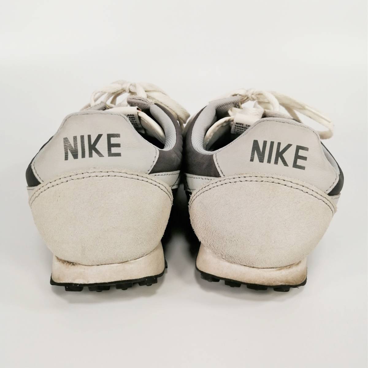 NIKE WAFFLE RACER ナイキ ワッフルレーサー ビンテージ グレー ローカット ランニングシューズ 靴 26.5㎝【USED品】 22 00173_画像3