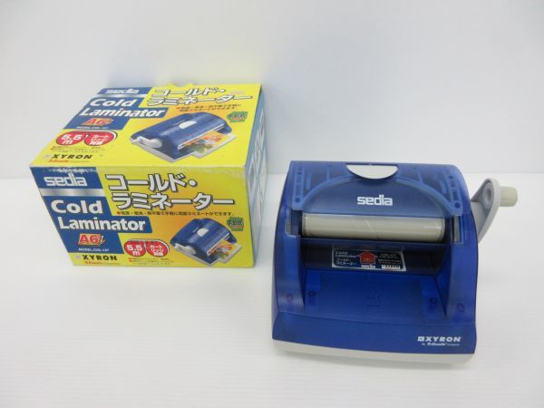 浜◆sedia/コールド・ラミネーター A6/COL-127/電源不用 手動式/現状品◆ZK 12.7-3704_画像1