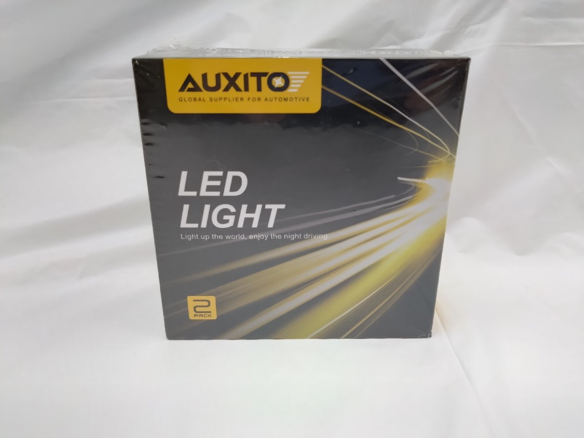 【AUXITO】AUXITO LEDライト ヘッドライト M3 9003 H4 HB2 カー用品 ホワイト 未開封品/kt1954_画像1
