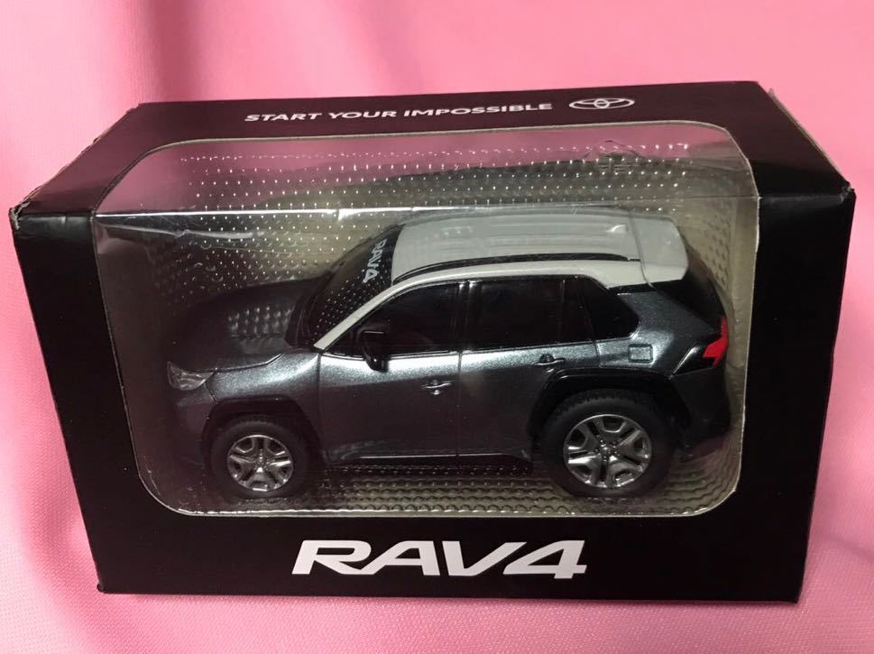 TOYOTA トヨタ RAV4　プルバックカー ミニカー_画像1