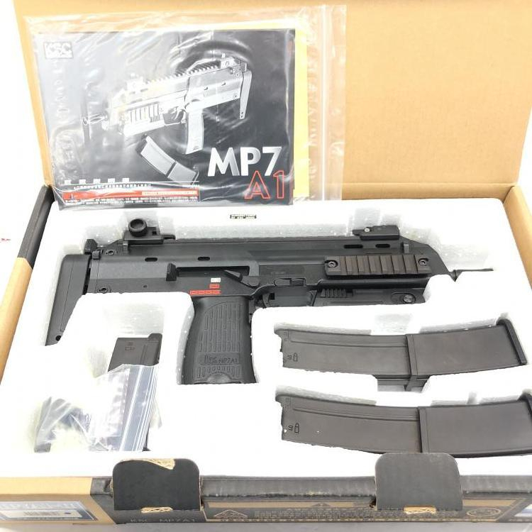 【中古】18歳以上 KSC ガスブローバック MP7A1(予備マガジン付)[240069144588]