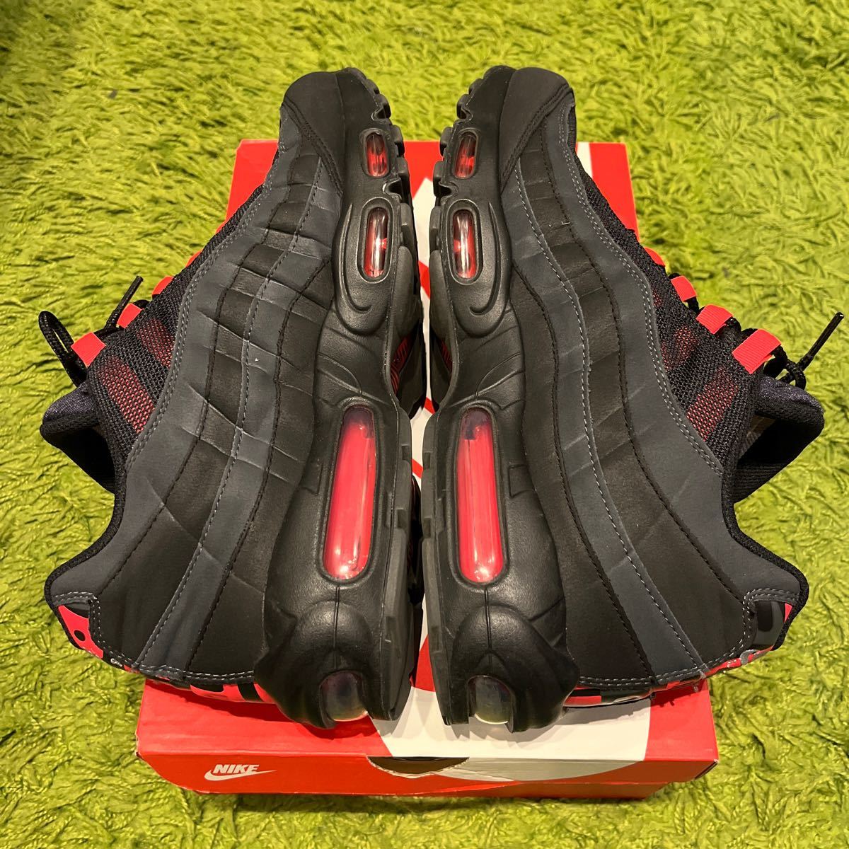 Nike Air Max 95 Black Laser Crimson_画像7