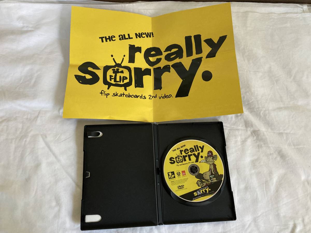 FLIP really sorry 2003 DVD 中古 フリップ スケートボード スケボー ビデオ_画像4