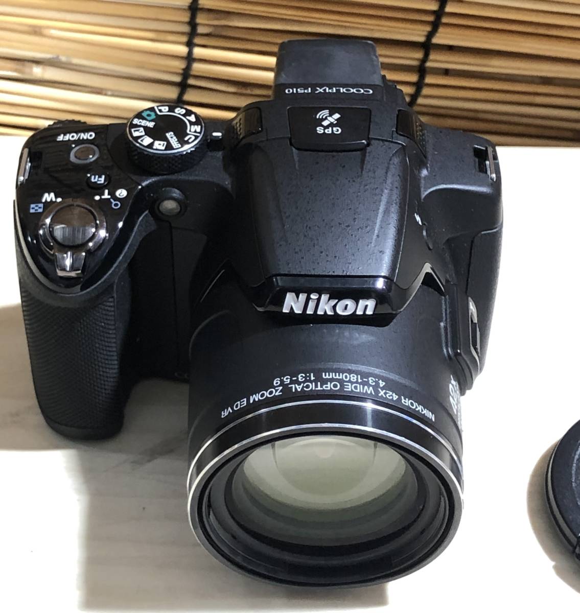 Nikon ニコン デジタルカメラ COOLPIX P510 バッテリー×3 動作未確認 ジャンク デジカメ コンデジ 札幌市_画像3