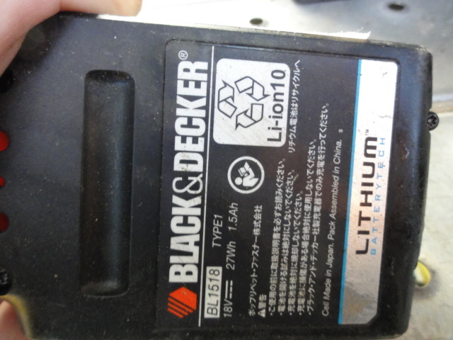 215　ＢＬＡＣＫ＆ＤＥＣＫＥＲ　18Ｖ_画像3