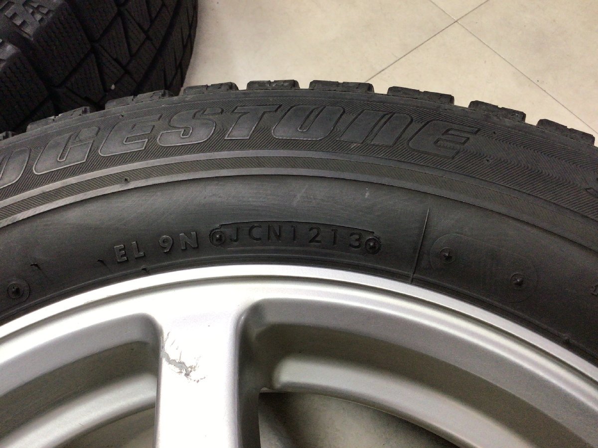 ◎◎良品　スタッドレス BS　REVOGZ　195/65R15　2013年製　AZ SPORTS 15×6J+45　100/5H　検）プリウス ウィッシュ インプレッサ などに_画像3