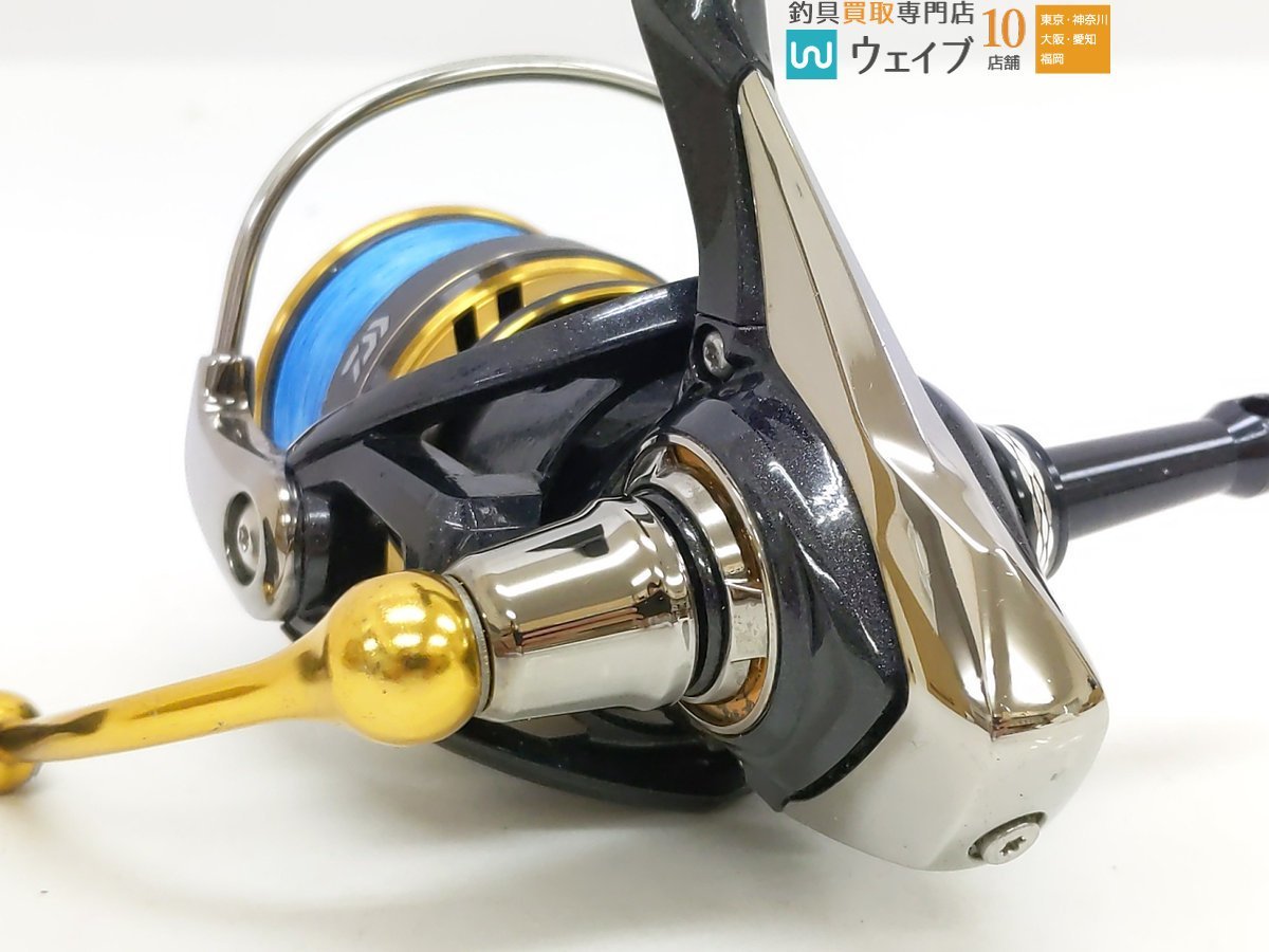 ダイワ 18 レガリス LT 3000-CXH ゴメクサス リールスタンド カスタム ジャンク品_60S440227 (6).JPG