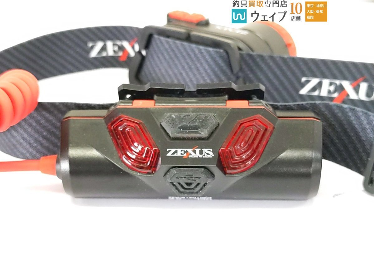 ゼクサス ZX-R730 フィッシングライト ヘッドランプ ランタン 美品_60N447236 (5).JPG