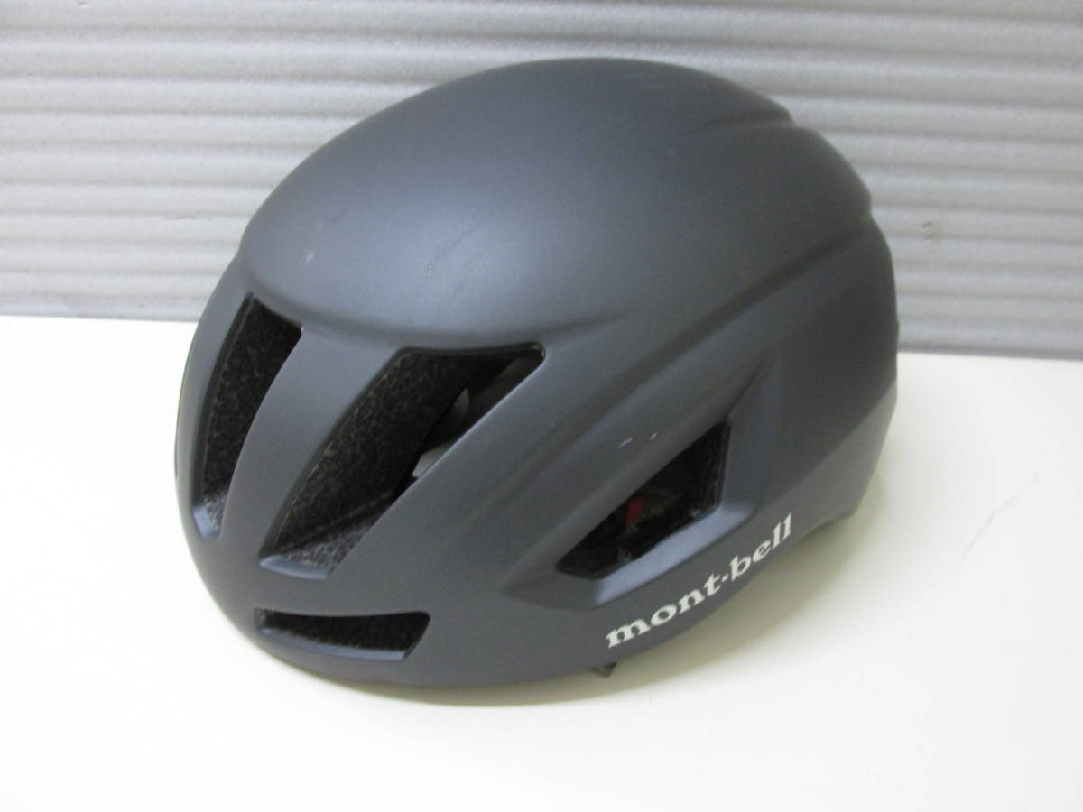 ◆ モンベル mont-bell アーバン サイクルヘルメット グレー系色 EN-1078 サイズM/L 58~62cm /6283SA_画像1