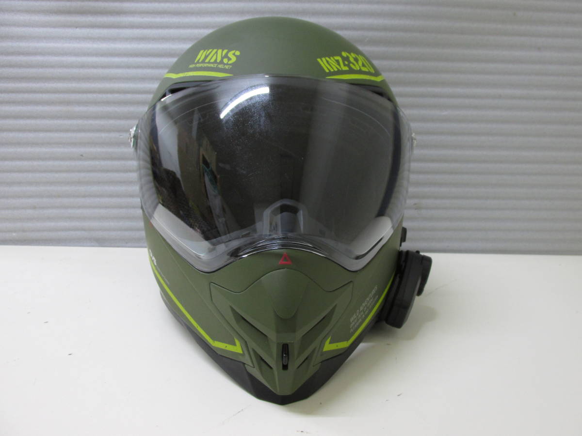 ◆ 訳アリ ウインズ WINS X-ROAD KNZ-320 オフロード用ヘルメット ヘルメット /6289SA_画像2
