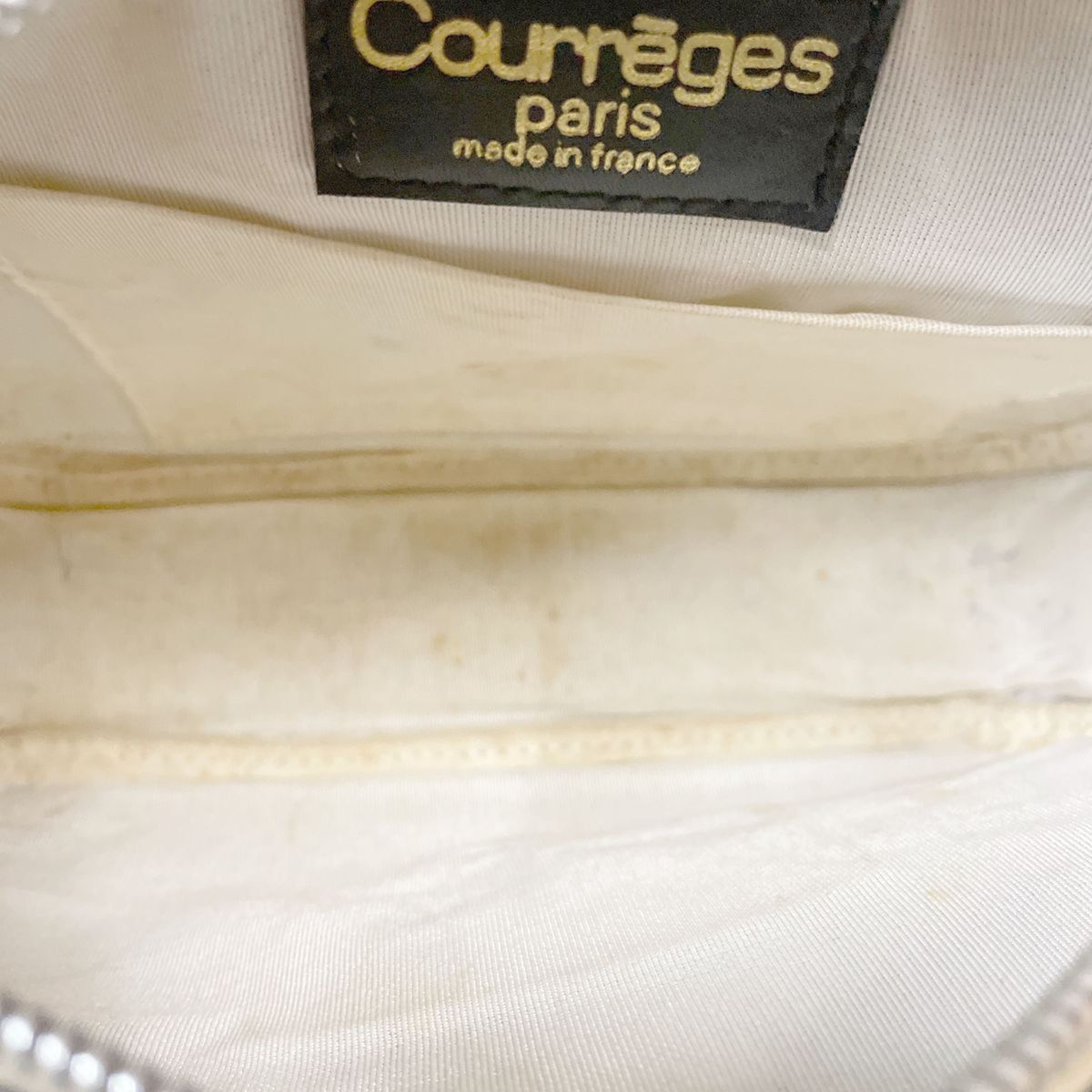 お値下中Courreges 本革 バッグ レザーショルダーバッグ お値下中Courreges 本革 バッグ レザーショルダーバッグ