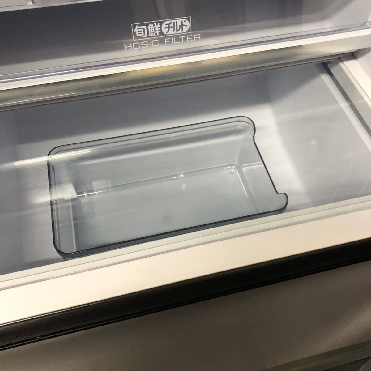 アクア AQUA 家庭用冷凍冷蔵庫 AQR-V46K(S) 458L 4ドア冷蔵庫 右開き ノンフロン 2021年製 未洗浄_画像7