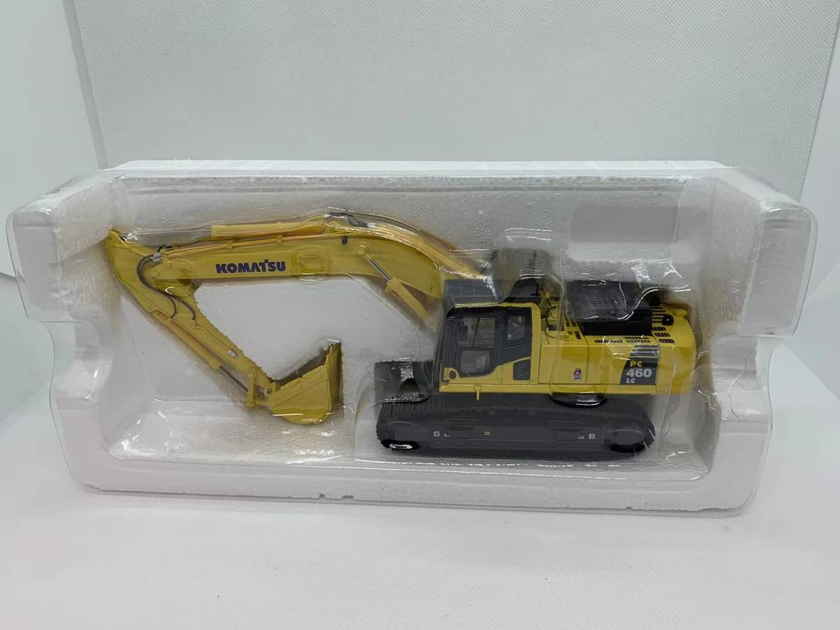 コマツ特注 1/50 コマツ KOMATSU PC460LC EXCAVATOR ショベルカー J05-01-003の画像7