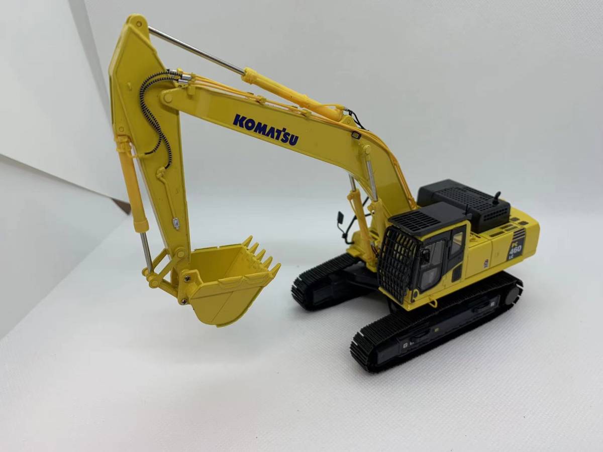 コマツ特注 1/50 コマツ KOMATSU PC460LC EXCAVATOR ショベルカー J05-01-003の画像1