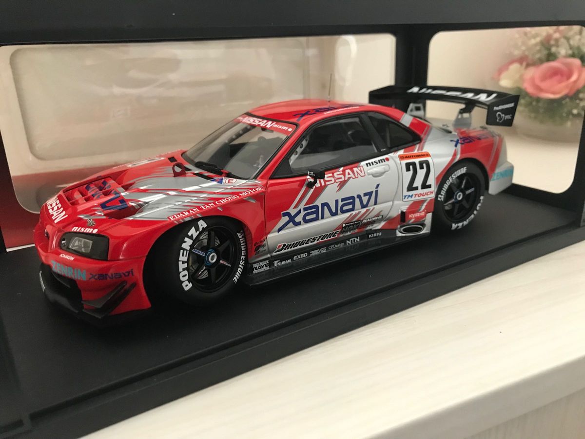 1/18 オートアート Autoart スカイライン GTR R34 JGTC