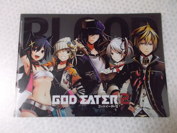 GOD EATER 2 ゴッドイーター2 クリアファイル（体験版の適合者認定公式タイムアタックキャンペーン賞品）_画像1