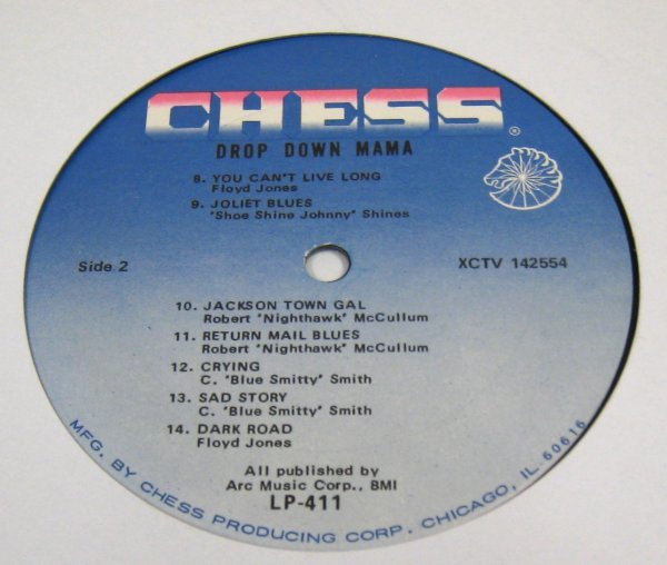 ☆彡 Various Drop Down Mama [ US ORIG '70 Chess LP-411 ]の画像4