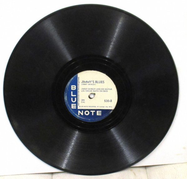 ** BLUES 78rpm ** T-Bone Walker T-Bone Blues / Jimmy's Blues [ US '47 Blue Note 530 ] SP盤_画像4