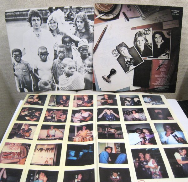 ☆彡 英國盤 Paul McCartney And Wings Band On The Run [ UK ORIG Apple PAS 10007 ]W/BIG POSTER_画像3