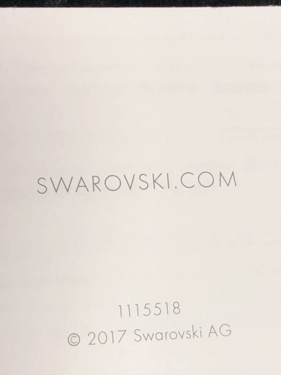 スワロフスキー SWAROVSKI クリスタル2017 1115518 白鳥モチーフ　ピンクグラデーション　ネックレス　美品 アクセサリー_画像6