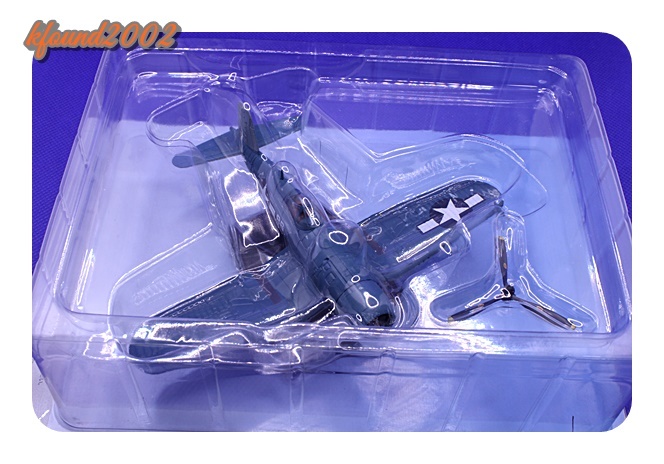 日本陸海軍機大百科 ヴォート F4U-１A コルセア Vought F4U-1A Corsair 模型 アシェットコレクションジャパン社製の画像3