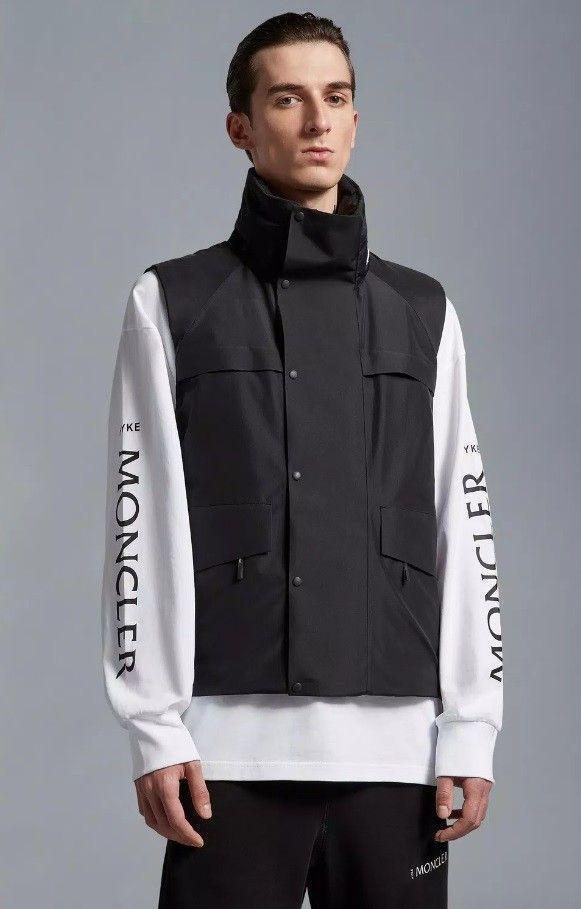 L　MONCLER x HYKE　ロンT　新品　モンクレール　ハイク　ジーニアス genius 長袖 スウェット シャツ_画像7