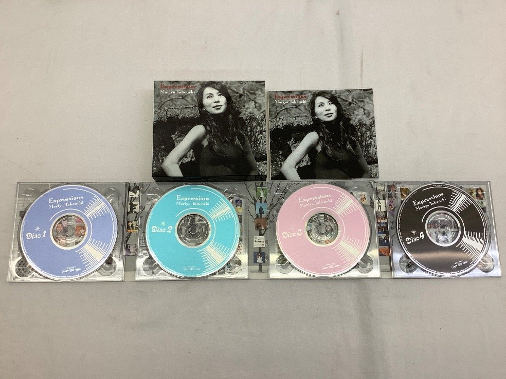 竹内まりや Expressions Disk 1～4 CD 中古品 ACB_画像1