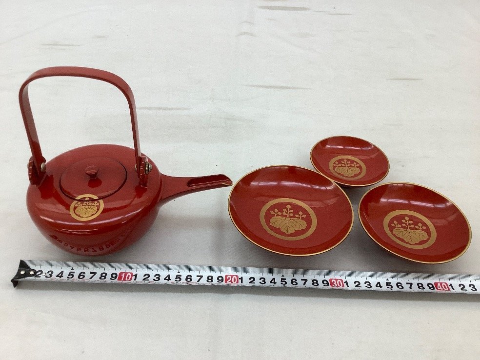 輪島塗 お屠蘇セット 御屠蘇/屠蘇 漆器 お正月 中古品 ACB_画像4