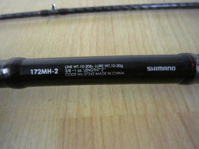 SHIMANO シマノ バスロッド ZODIAS 172MH-2_画像6