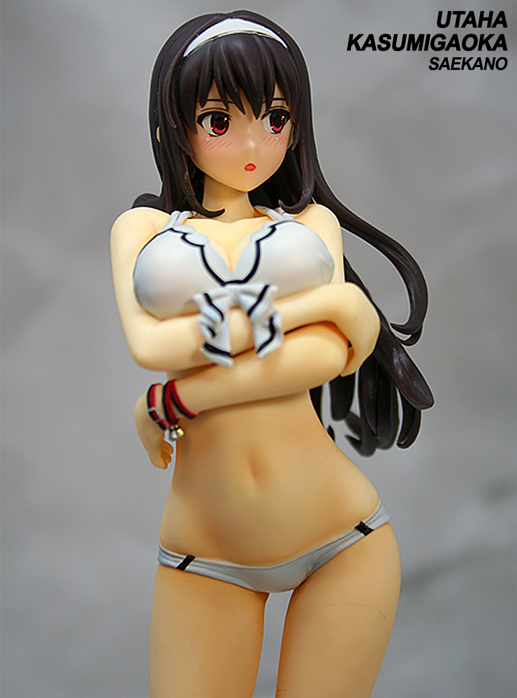 ★冴えない彼女の育てかた 霞ヶ丘詩羽 “水着 抱きしめて” 1/7 24cm リペイント完成品フィギュア/UTAHA KASUMIGAOKA 加藤恵 澤村スペンサ_画像2