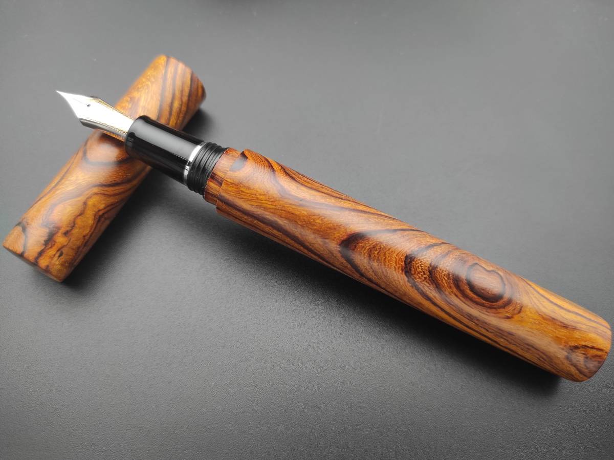 【FongLai Woodworks】セーラー万年筆プロフィット21 用銘木軸 【デザートアイアンウッド 瘤材】 for sailor 21の画像10