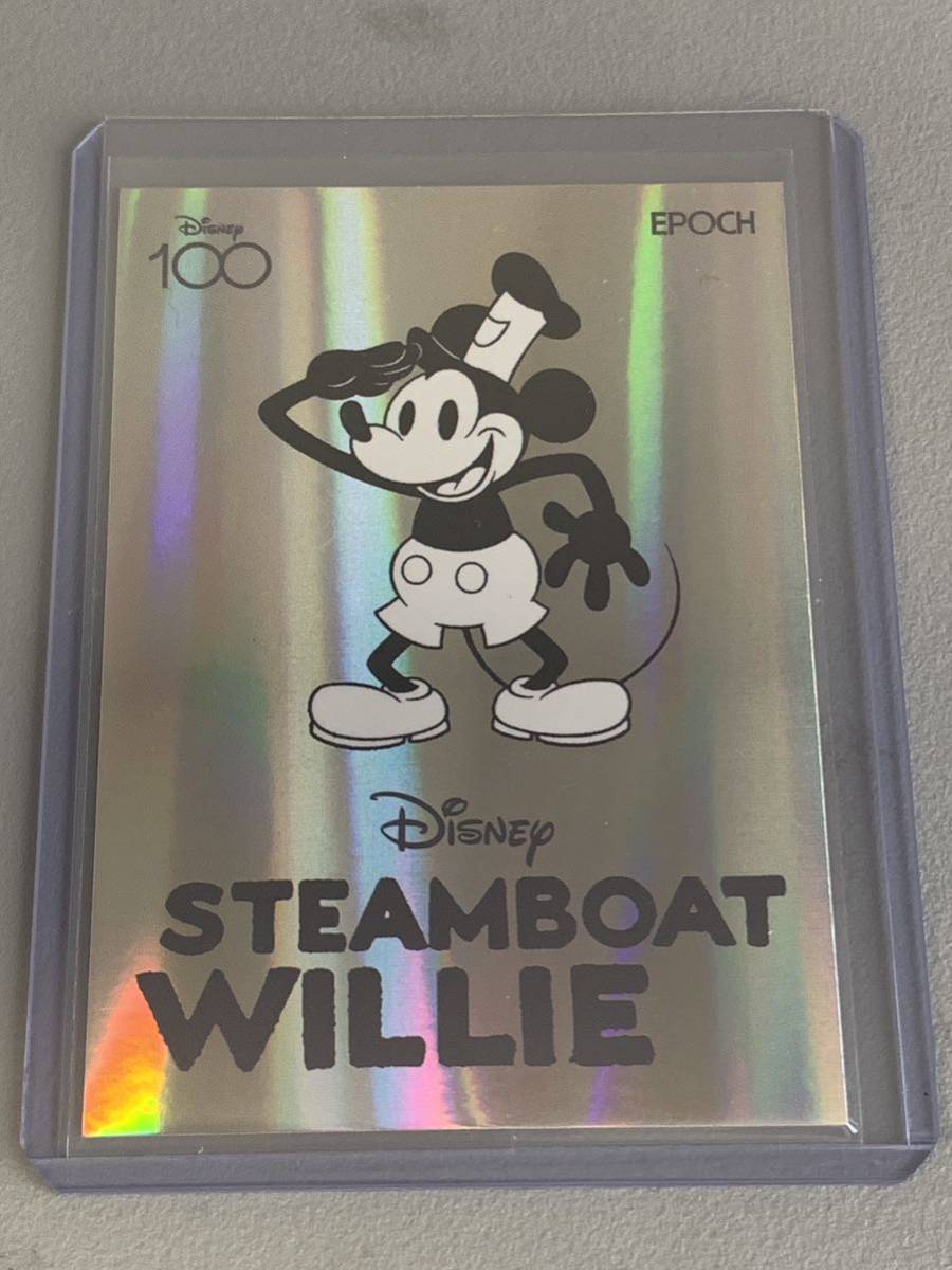 蒸気船ウィリー 2023 EPOCH Disney創立100周年 /75 ホロパラレル ミッキーマウス ディズニー Premier Edition MICKEY MOUSE エポック_画像1