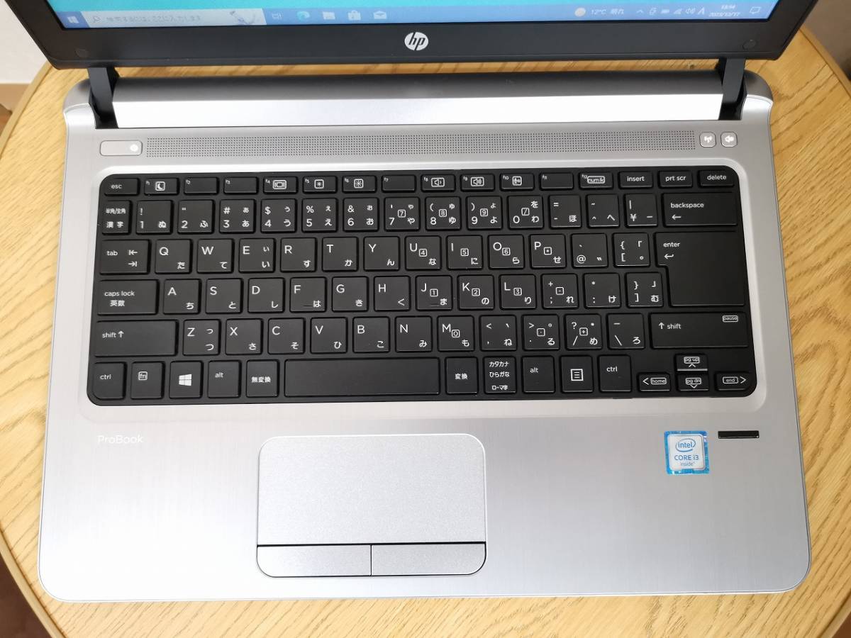 ♪♪♪ HP ProBook 430 G3 / i3-6100U / 8GB /SSD:256GB / HDD:500GB /カメラ/無線 予備バッテリー付 美品 ♪♪♪_画像2