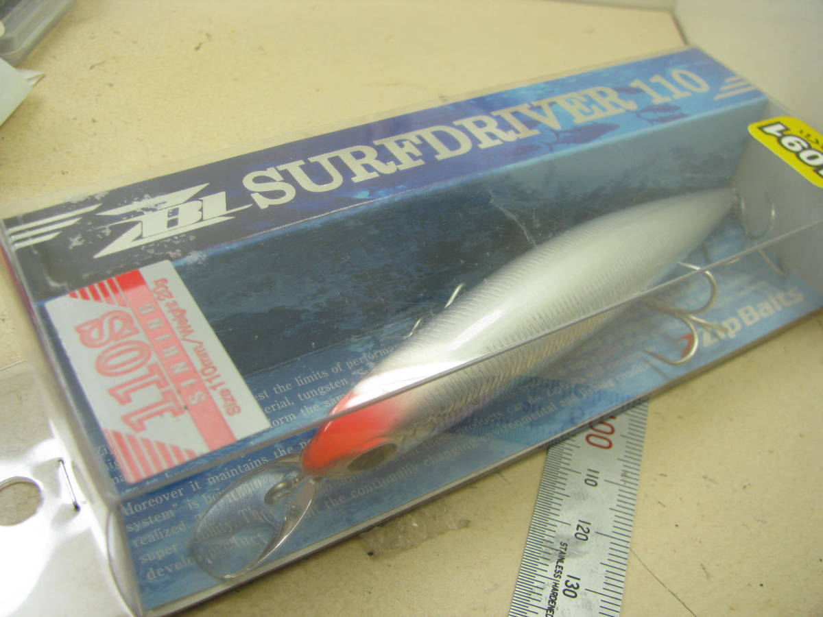 ジップベイツ ザブラ サーフドライバー110S 伊良湖レインボー 新品 Zip-Baits ZBL SurfDriver SaltwaterMinnow_画像1