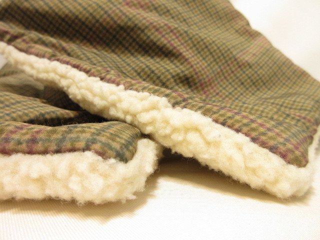 PENDLETON pen dollar ton check pattern x boa fleece muffler boa fleece tea neck warmer snood stole 