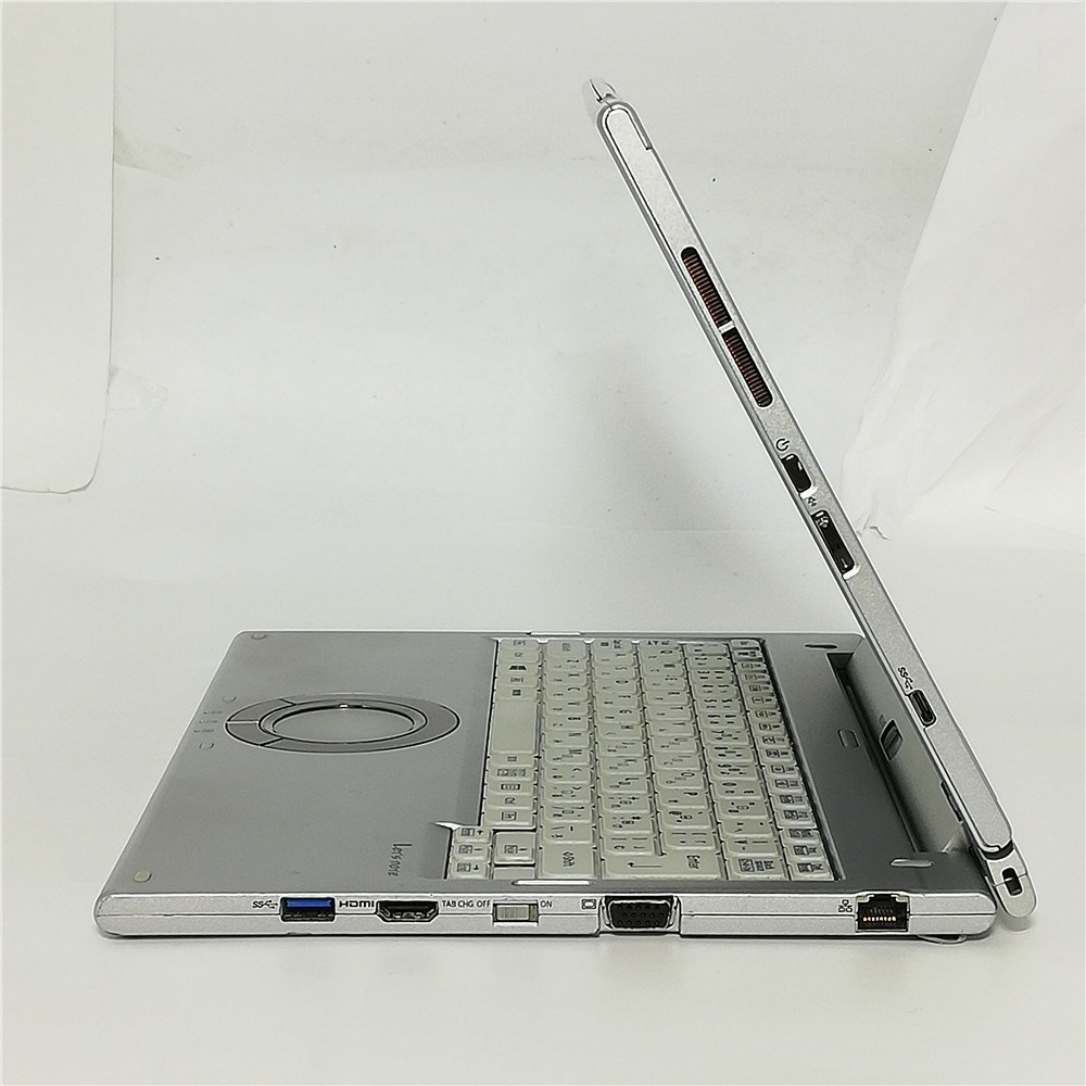 送料無料 日本製 新品無線マウス付 高速SSD タッチ可 12型 ノートパソコン Panasonic CF-XZ6RF7VS 中古 第7世代 i5 8GB 無線 Win11 Office_画像8