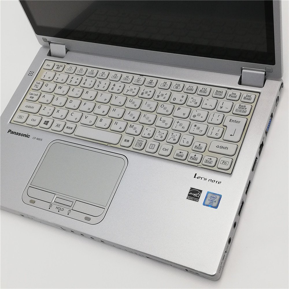 送料無料 日本製 高速SSD タッチOK 12インチ ノートパソコン Panasonic CF-MX5PFBVS 中古良品 第6世代 i5 DVD 無線 Win11 Office おまけ有_画像6