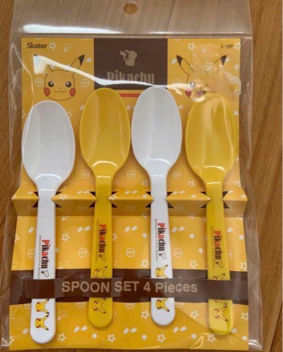 新品未使用未開封ピカチュウ ポケモン プラスチック スプーン 新品未使用未開封ピカチュウ ポケモン プラスチック スプーン