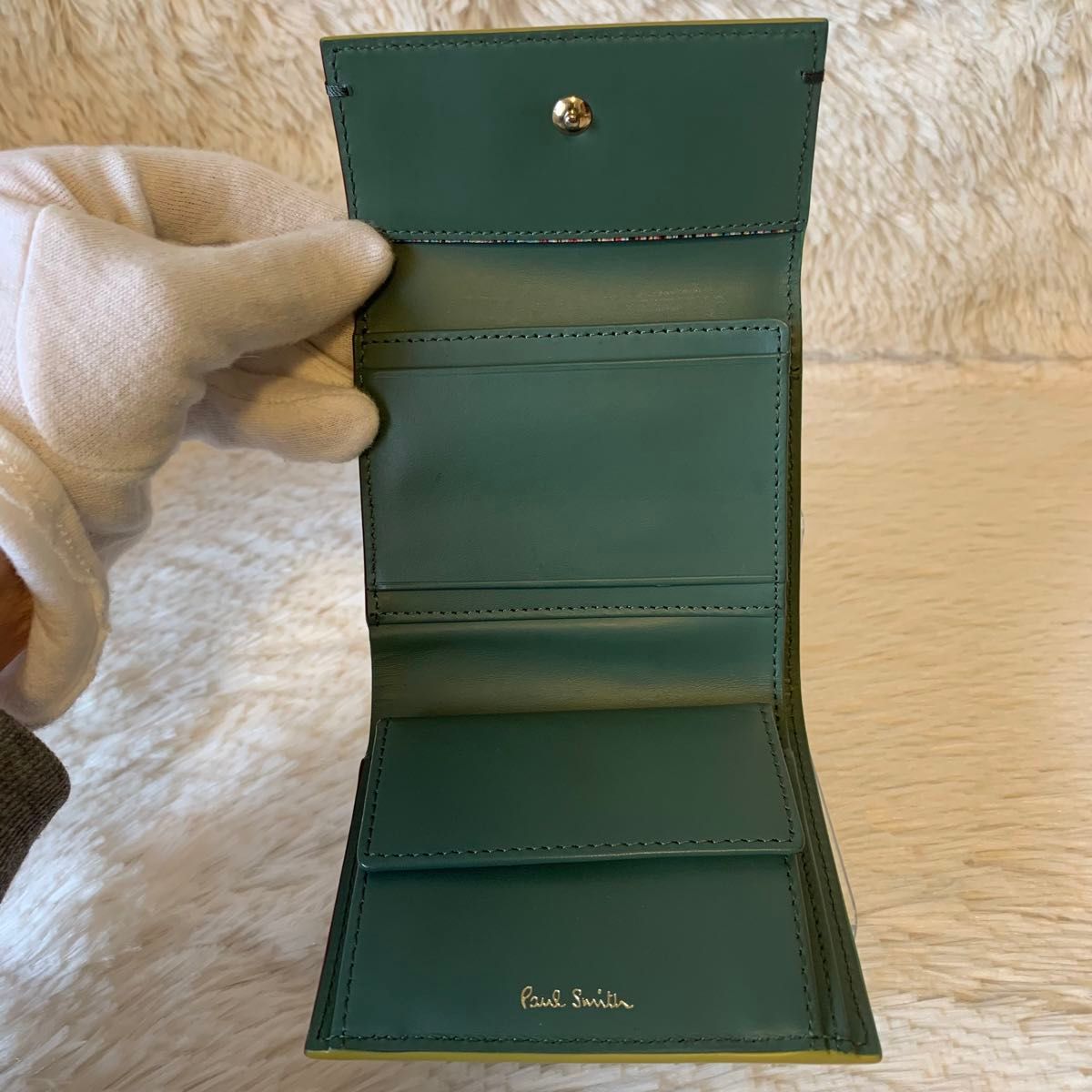 Paul Smith ポールスミス カラードエッジ 3つ折り財布 Paul Smith ポールスミス カラードエッジ 3つ折り財布