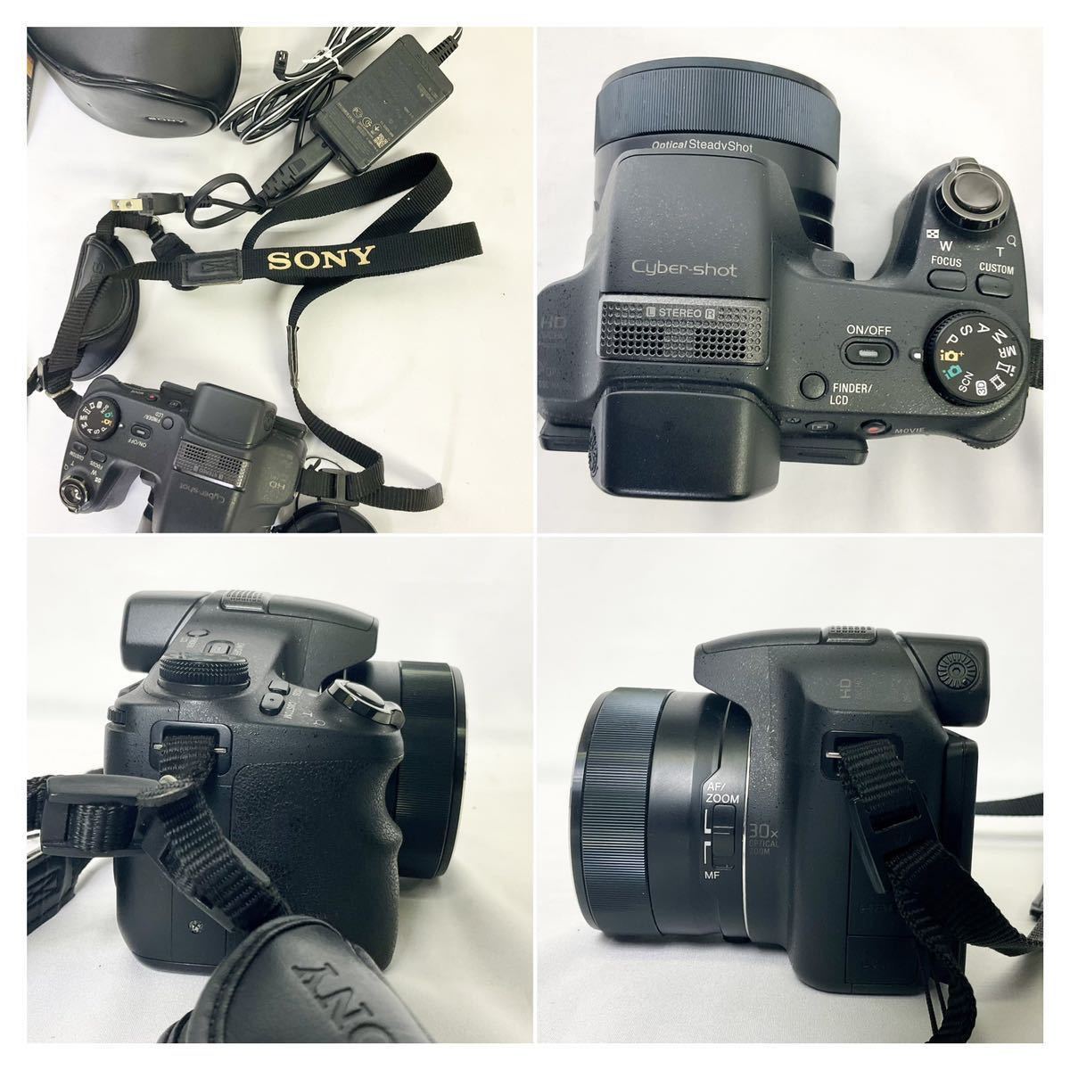 ◆ 【カメラ】SONY/Cyber shot/サイバーショット/DSC-HX200V/ブラック/動作OK/ケース付/箱付き/デジタルスチルカメラ ◆_画像9