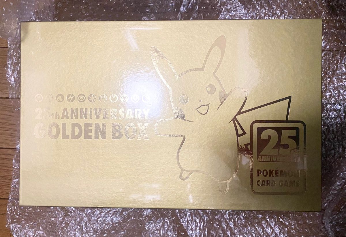 ポケモンカードゲーム 25th ANNIVERSARY GOLDEN BOX シュリンク付き