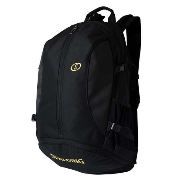  Spalding ja Ian clock ja- backpack black × Gold 65×38×35cm(46L) #41-010GD SPALDING new goods unused 