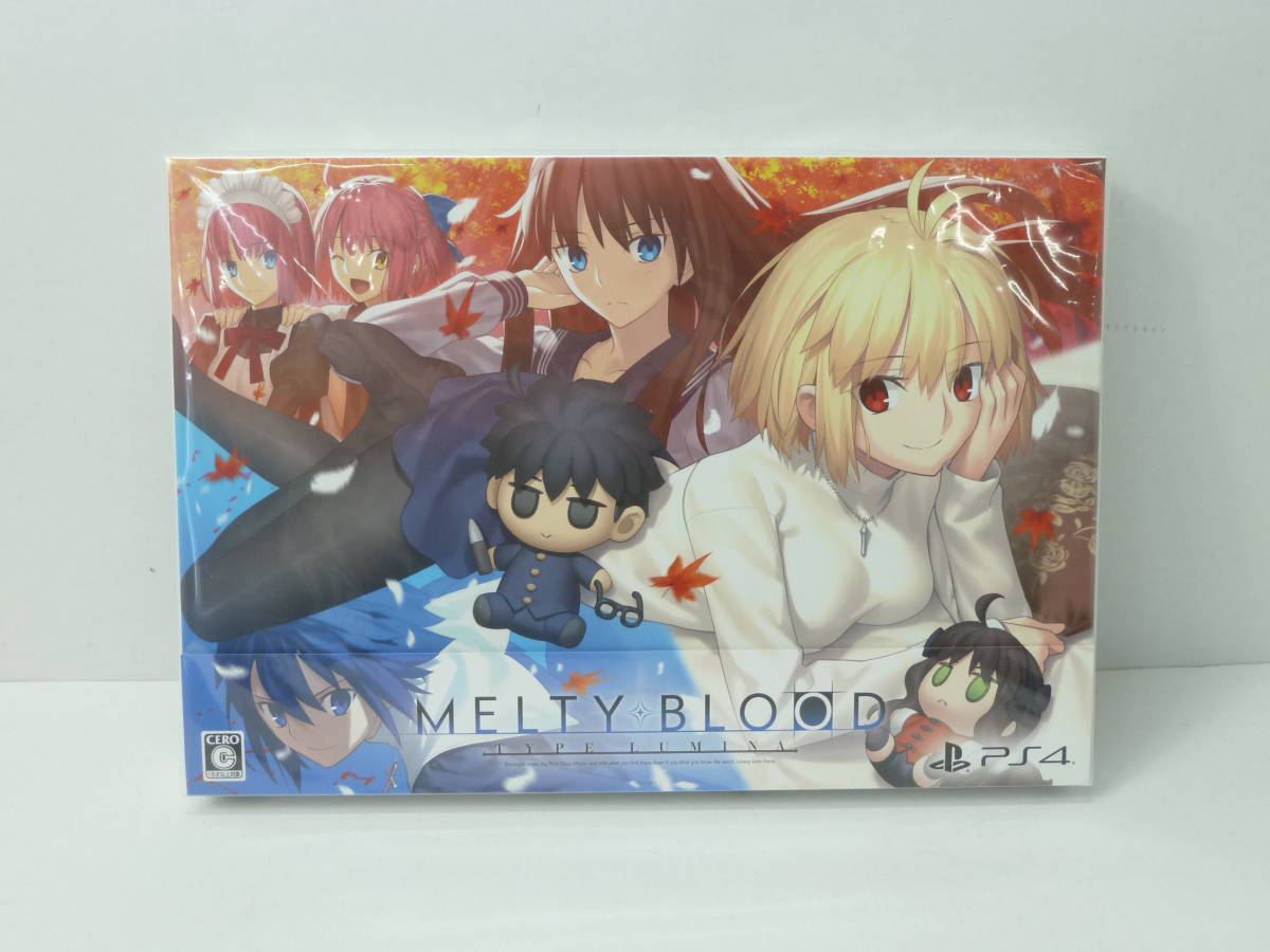 【未開封品】PS4ソフト 限定版「MELTY BLOOD: TYPE LUMINA MELTY BLOOD ARCHIVES」 PlayStation4 SONY 【FC2782】_画像1