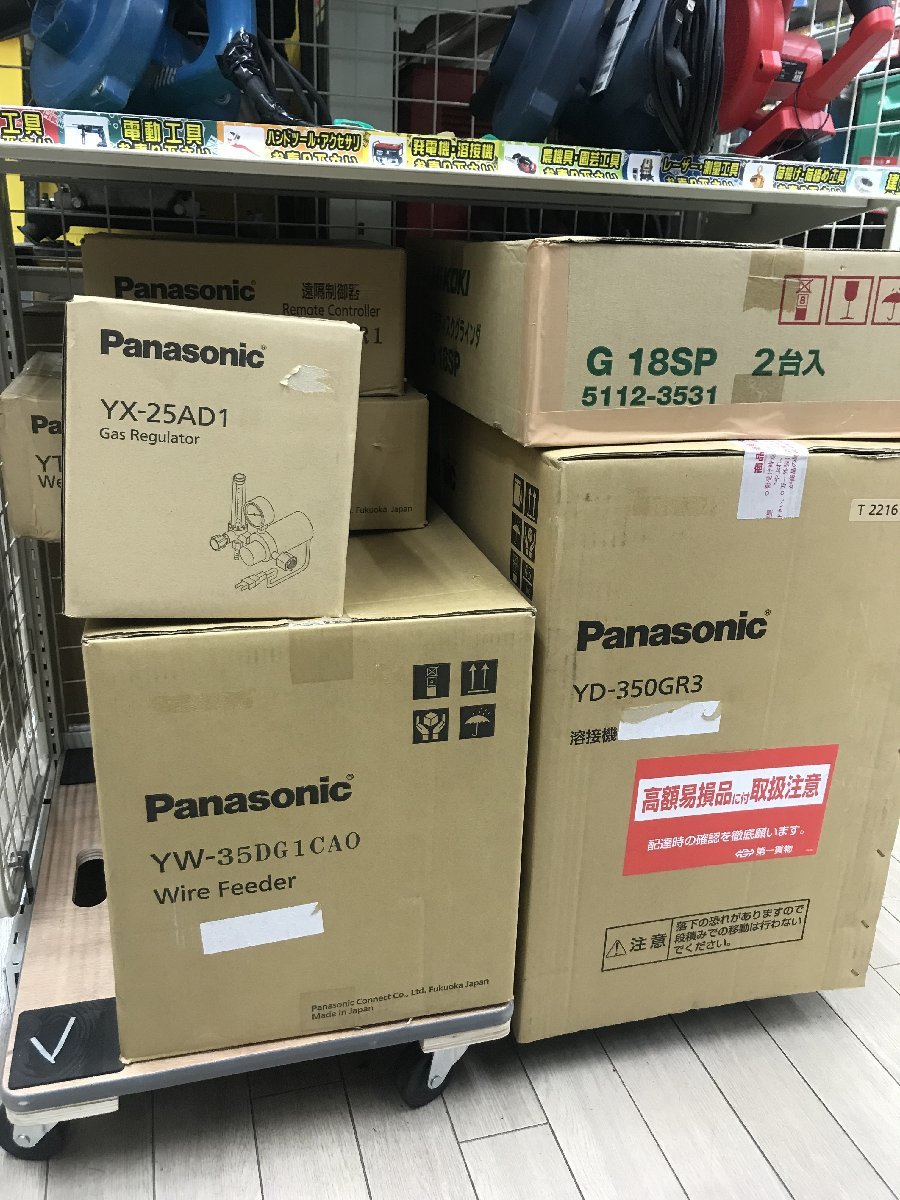 【引取限定】【未使用】Panasonic　半自動溶接機　YD-350GR3　IT0GZSU2WRYK_画像1